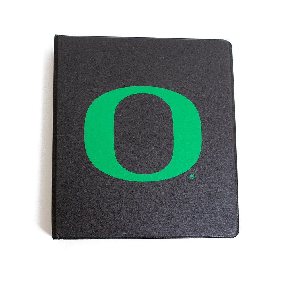 Classic Oregon O, MCM Group, Black, Binders, Art & School, 1", Vinyl, Oregon, 730367